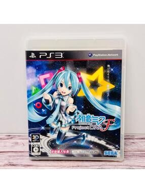 Hatsune Miku Project Diva F PlayStation 3 Game Japan Import US Seller